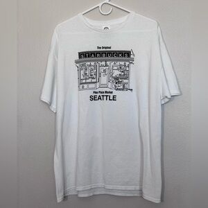 Delta White Graphic Tee